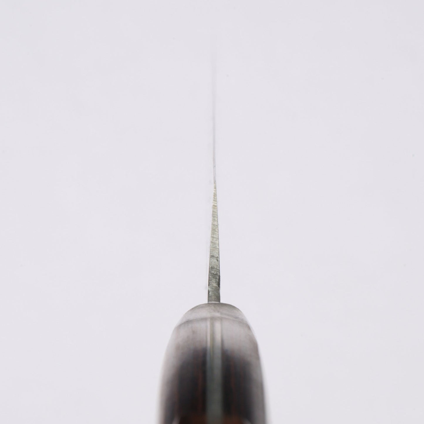 Sakai Takayuki | 17-Layer Damascus Hammered Knife | Sword-Shaped Yanagiba Knife (Double-Edged) | 300mm | Mahogany