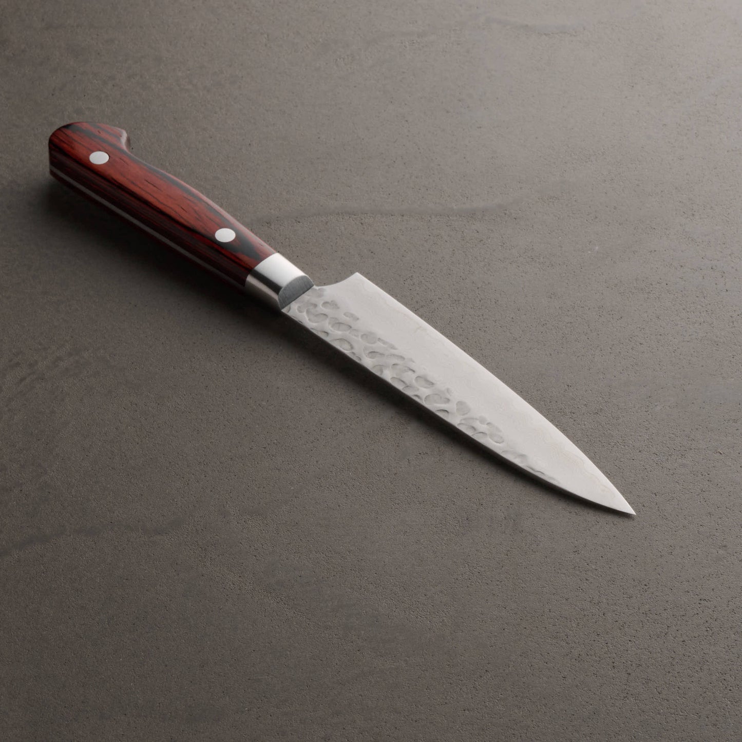 Takayuki Sakai | 33-layer hammered Damascus | Petty | 80mm