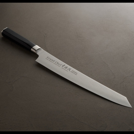 Takayuki Sakai | Grand Chef Seigaiha | Sword-shaped Sujihiki Knife | 250mm