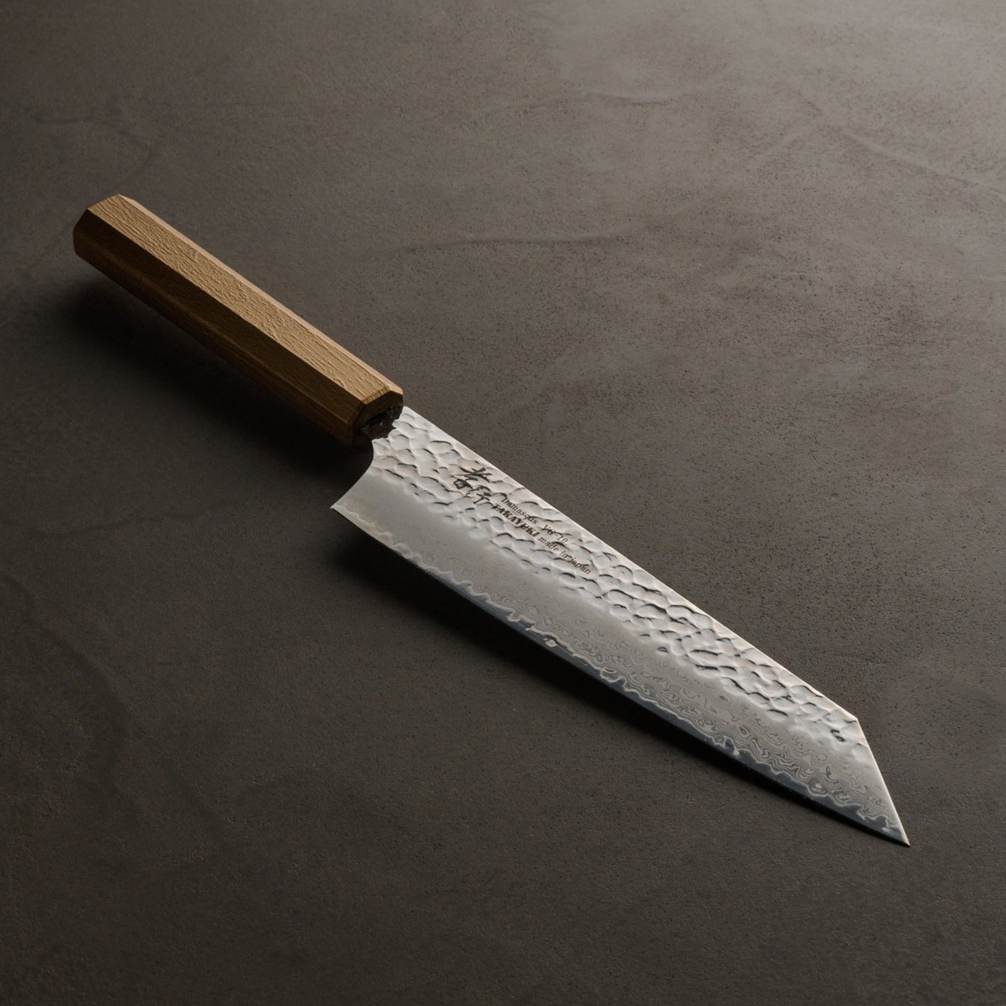 堺孝行｜なないろ｜剣型牛刀｜190mm｜金パール