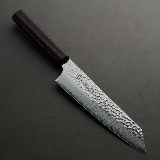 Sakai Takayuki | Nanairo | Sword-shaped Gyuto | 190mm | Retro Wood Grain