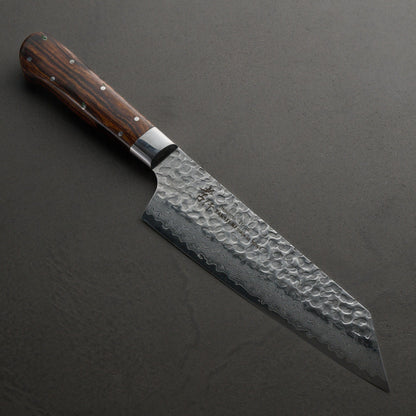 Takayuki Sakai | 33-Layer Hammered Damascus Sugihara Model | Sword-Shaped Chef's Knife | 190mm | Desert Ironwood