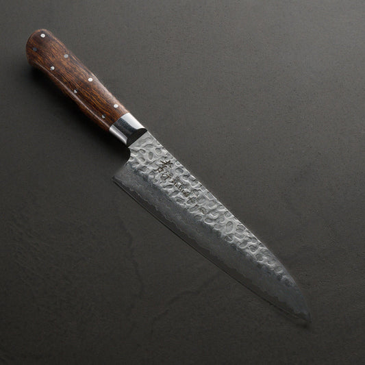 Takayuki Sakai | 33-Layer Hammered Damascus Sugihara Model | Gyuto | 180mm | Desert Ironwood
