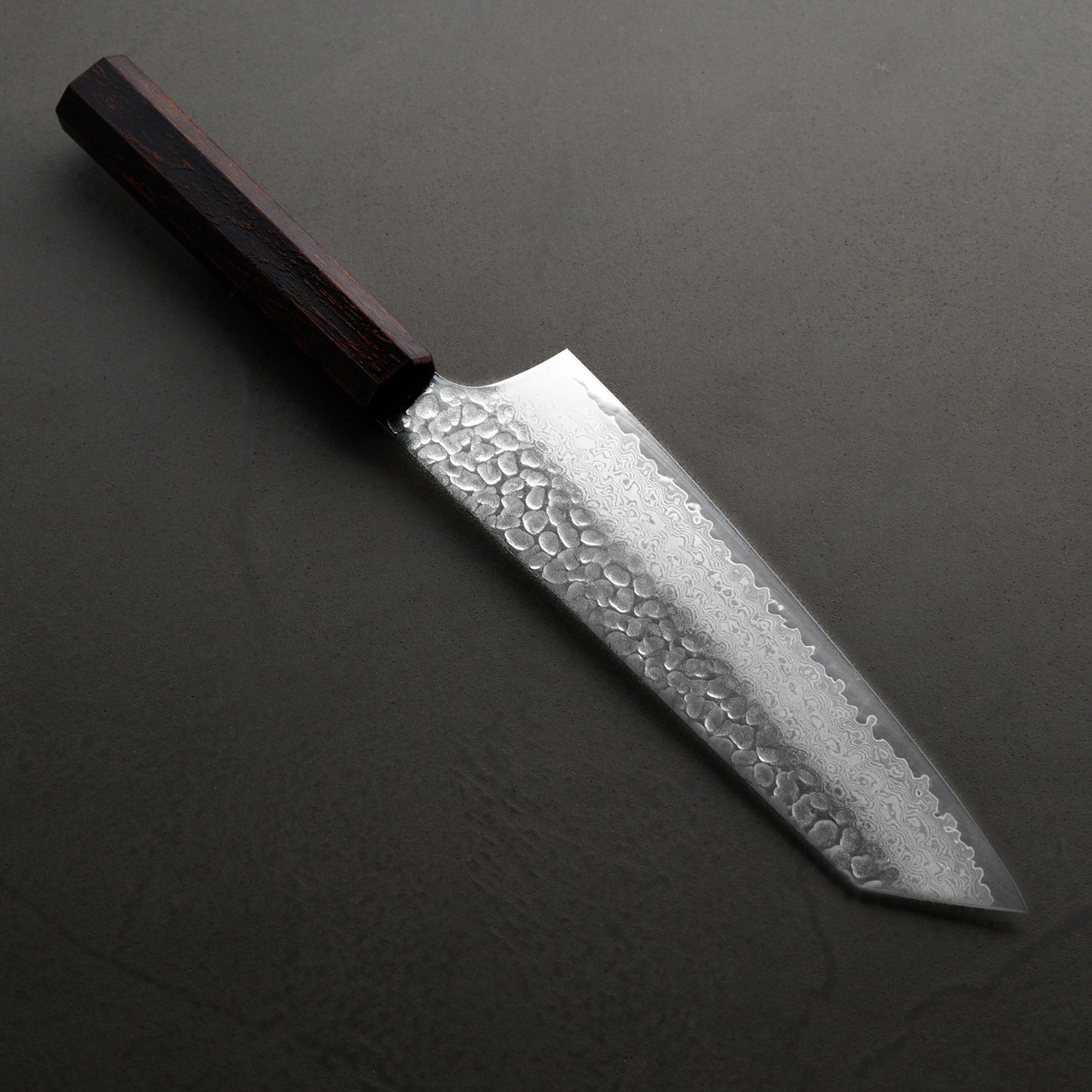堺孝行｜なないろ｜剣型牛刀｜190mm｜レトロ木目