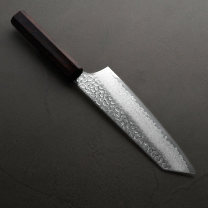 堺孝行｜なないろ｜剣型牛刀｜190mm｜レトロ木目