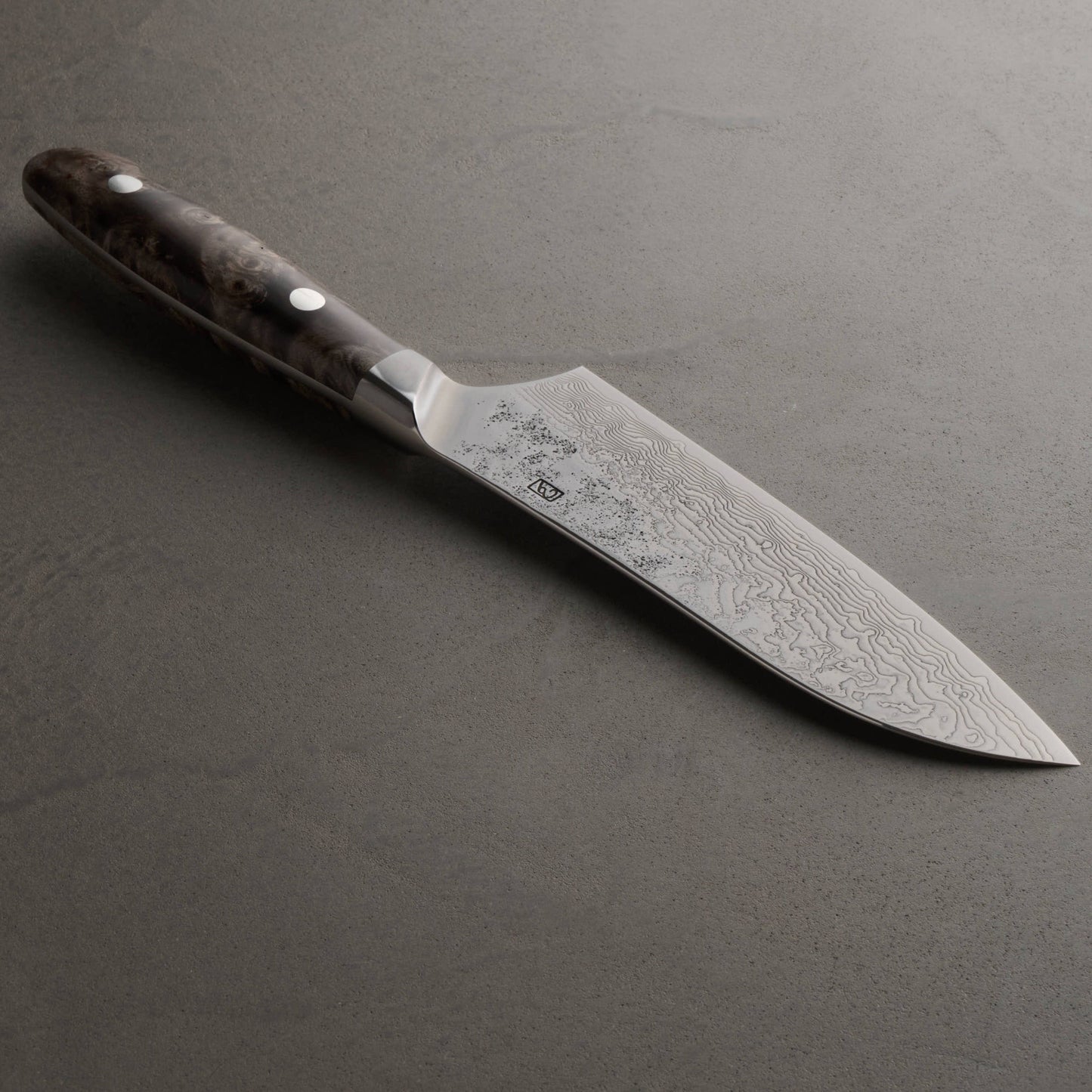 Enkyu | Atsumori | Santoku Knife | 165mm | Karin Knot