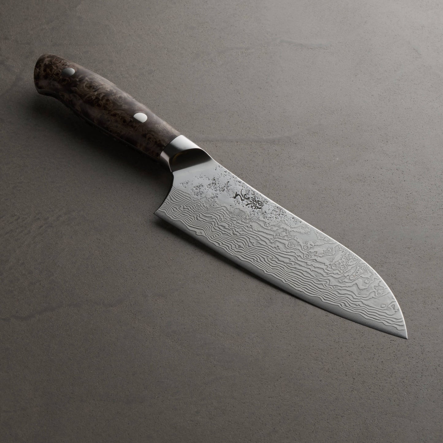 Enkyu | Atsumori | Santoku Knife | 165mm | Karin Knot