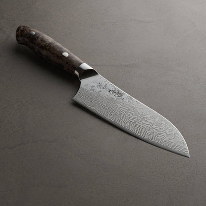 Enkyu | Atsumori | Santoku Knife | 165mm | Karin Knot