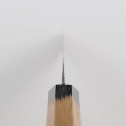 堺孝行｜33層ダマスカス樫漆｜和ペテ｜150mm｜黒伸