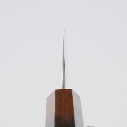 堺孝行｜33層ダマスカス樫漆｜剣型三徳包丁｜160mm｜焼漆莉