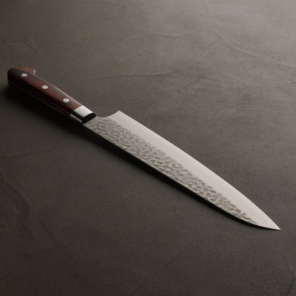 Sakai Takayuki | 33-Layer Hammered Damascus | Gyuto | 240mm | Mahogany