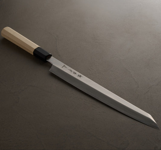 Sakai Takayuki | Chef's Japanese Knife | Sword-Shaped Yanagiba (Flying Swallow) | 270mm