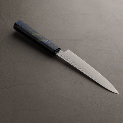 Sakai Takayuki | 33-layer Damascus lacquerware | Japanese pete | 150mm | Colored stone
